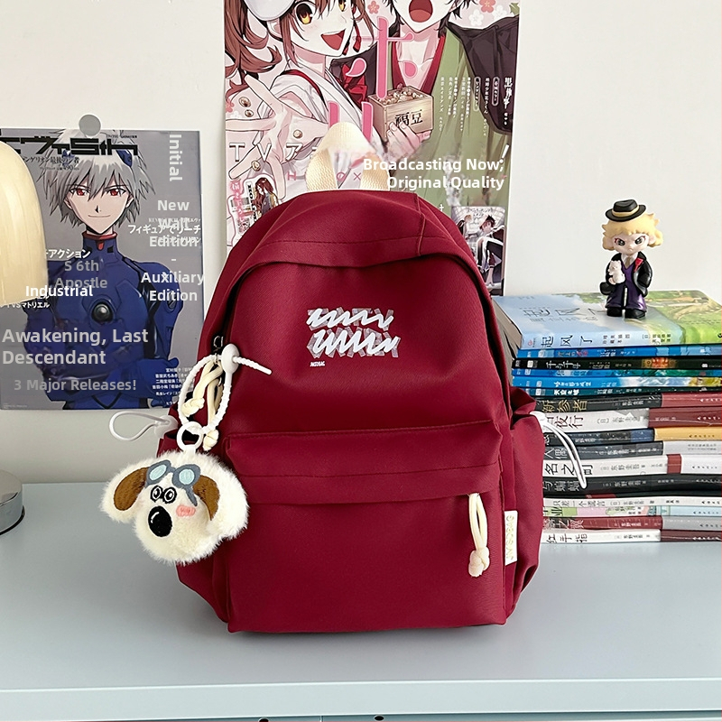 Unisex nailonist kooli seljakott – igapäevane kerge seljakott 13-tollise sülearvuti eraldus, hingavad õla-rihmad õhu padi, maht alla 20 L