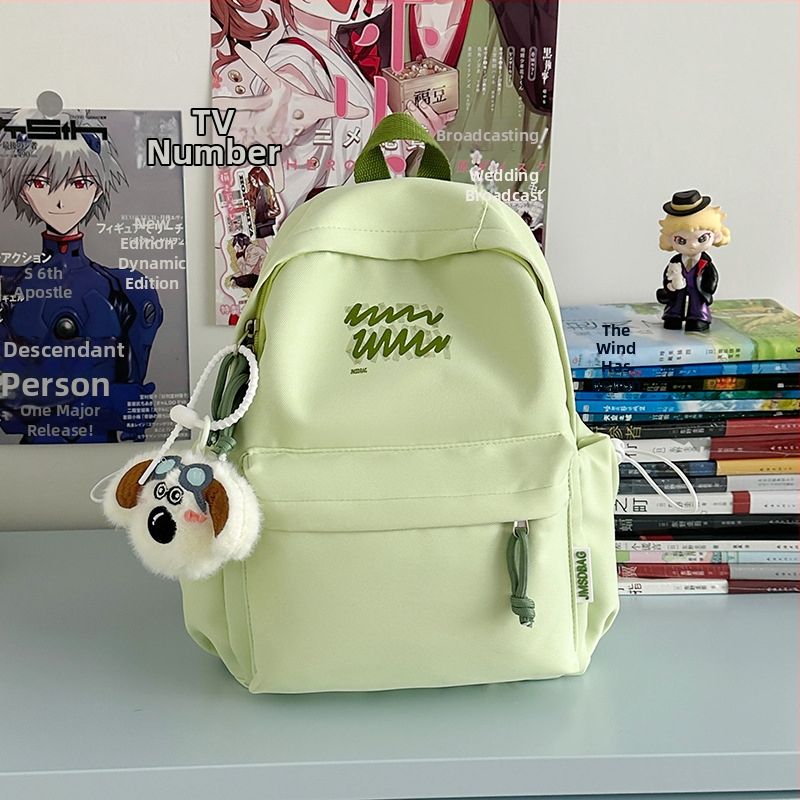 Unisex nailonist kooli seljakott – igapäevane kerge seljakott 13-tollise sülearvuti eraldus, hingavad õla-rihmad õhu padi, maht alla 20 L