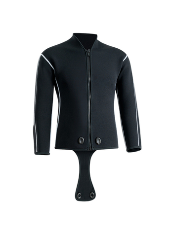 Dvodjelni neoprenski wetsuit za ronjenje s zatvaračem, 3/5 mm, unisex