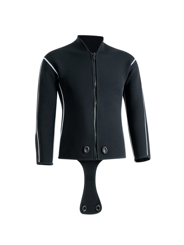 Dvodjelni neoprenski wetsuit za ronjenje s zatvaračem, 3/5 mm, unisex