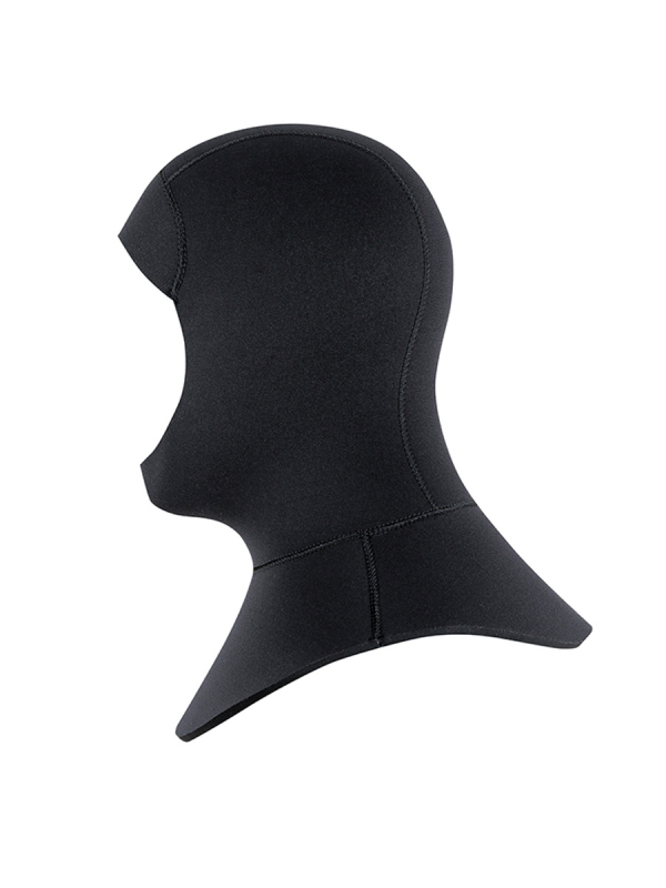 Неопренова шапка за гмуркане за възрастни с защита на ушите, 3-5 мм, за шноркелинг, еднотонен цвят