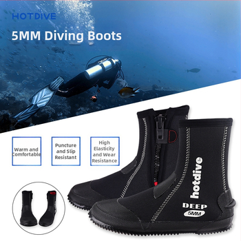 Potapljačke peraje s podesivim oprugastim remenom i nosivim potapljačkim cipelama HOTDIVE