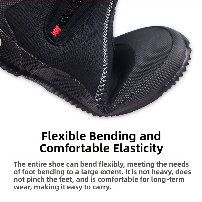 Potapljačke peraje s podesivim oprugastim remenom i nosivim potapljačkim cipelama HOTDIVE