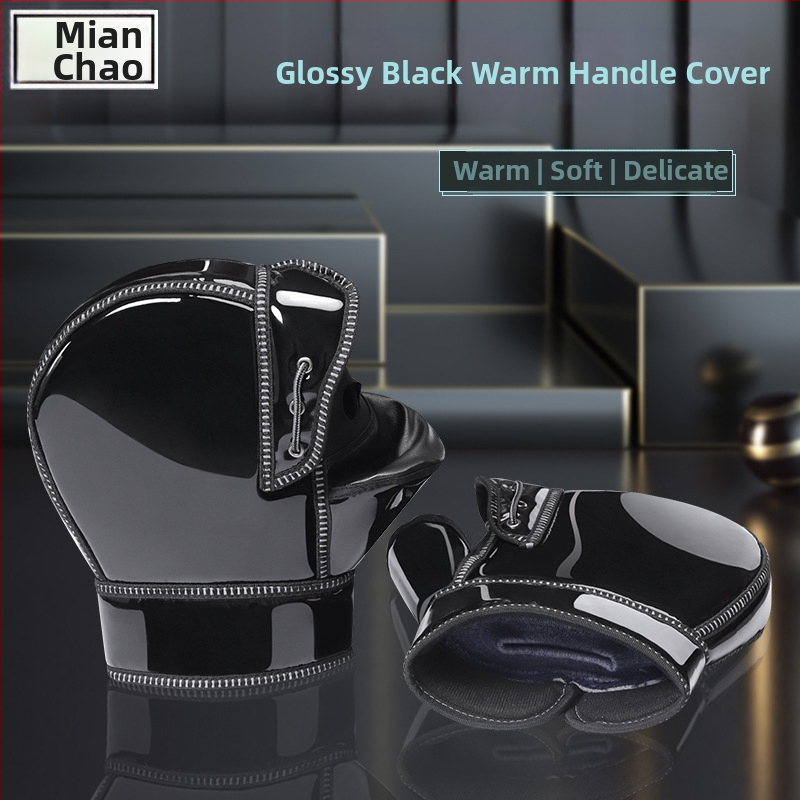 Minchae talvised paksemad käepidemed juhtrõlidele elektrilistele jalgratastele, mehed ja naised, veekindlad ja tuulekindlad, fleece vooder polüestrist