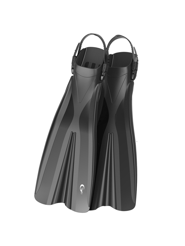 Duge ronilačke peraje za muškarce i žene, materijali PP/TPR; Marka Yon Sub; prilagođavanje dostupno; Privatna oznaka dostupna