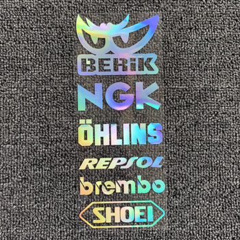 Kaqi Cool Stickers Спонсорски стикери за автомобили и мотоциклетни каски: лазерни, водоустойчиви, персонализирани декоративни стикери
