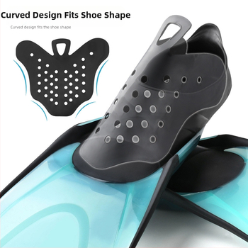 Nirtēšanas kājas palīgs – pretnedarījuma atbalsts, tukšs TPE izstiepējs, peldēšanas apmācībai