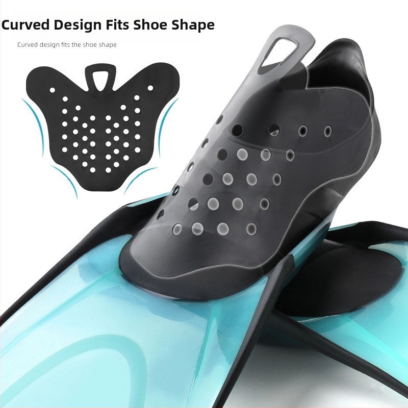 Nirtēšanas kājas palīgs – pretnedarījuma atbalsts, tukšs TPE izstiepējs, peldēšanas apmācībai