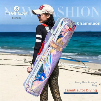 Freediving pikkade uisude hoiukott, uisude kott, veekindel, kerge, seljakott