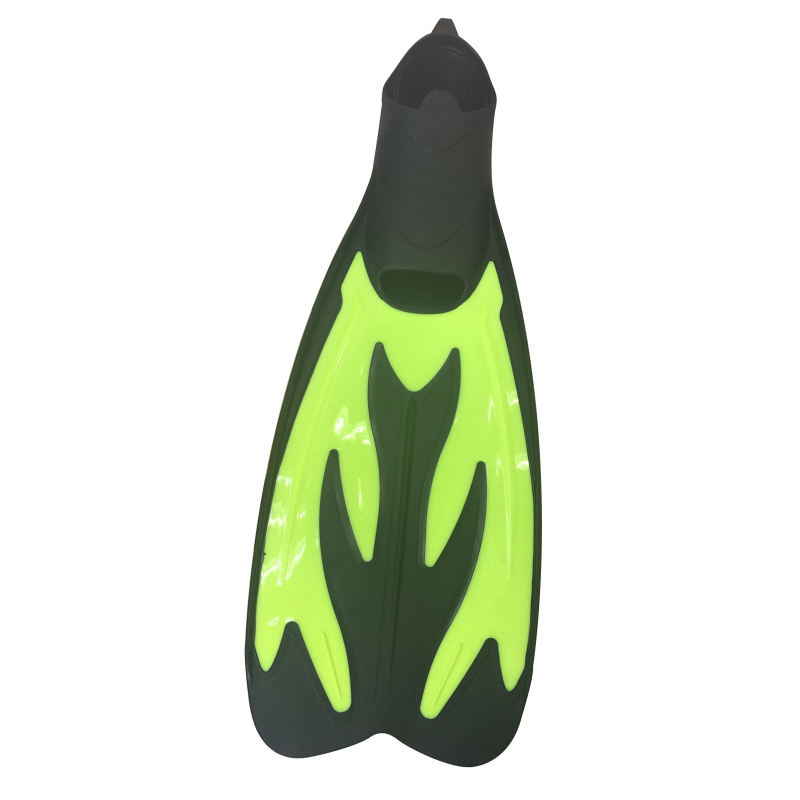 REANSON potapljačke fins s zatvorenim petama, srednje duljine za ronjenje i šnorkanje, materijal TPE, za odrasle