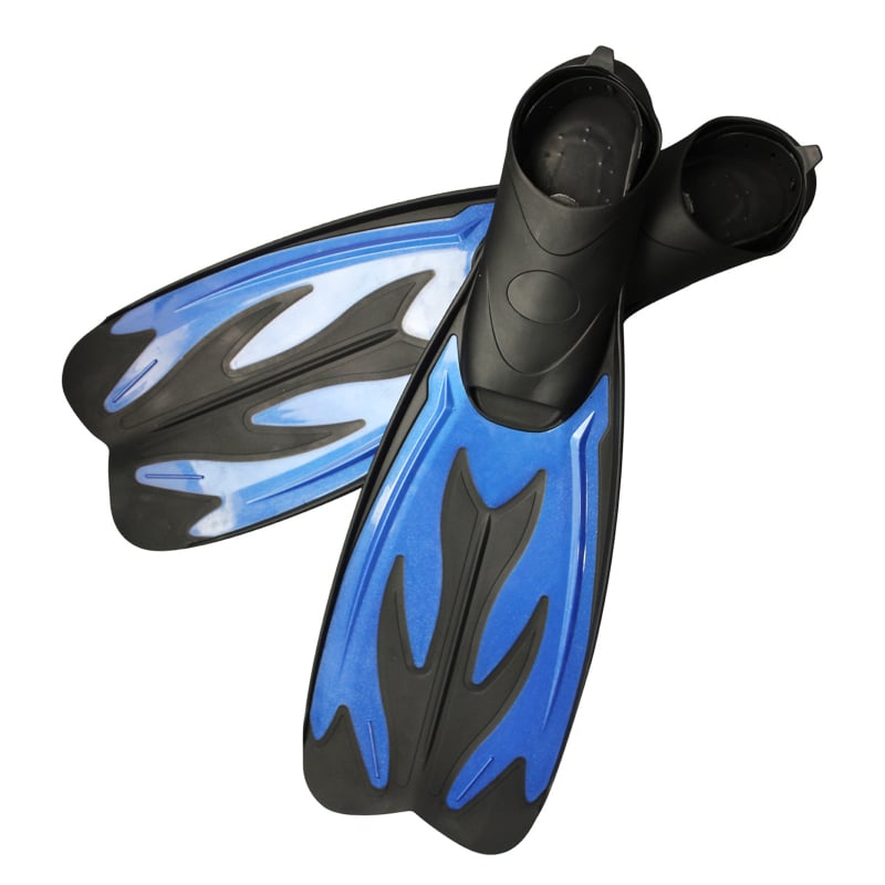 REANSON potapljačke fins s zatvorenim petama, srednje duljine za ronjenje i šnorkanje, materijal TPE, za odrasle