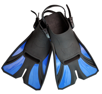 Kratke plivačke peraje s zatvorenim petama - Materijal: TPE+PP; Pakiranje: PVC torbica; Kategorija proizvoda: Ostalo