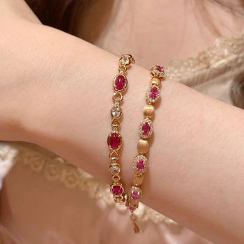 Bakrena narukvica u stilu Old Money Wind s geometrijskim dizajnom (Materijal: bakar; Obrada: drevni zakon; Stil: žene; Kategorija: narukvica)