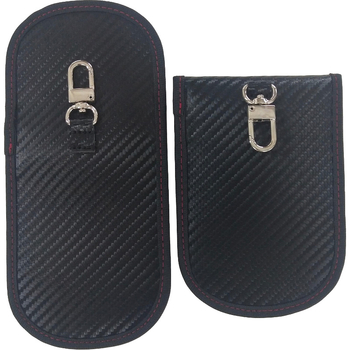 Калъф за телефон и ключове с катарама, PU материал, RFID защита