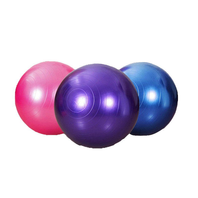 Joga lopta PVC, ekološka, debela, otporna na probijanje, 800 g