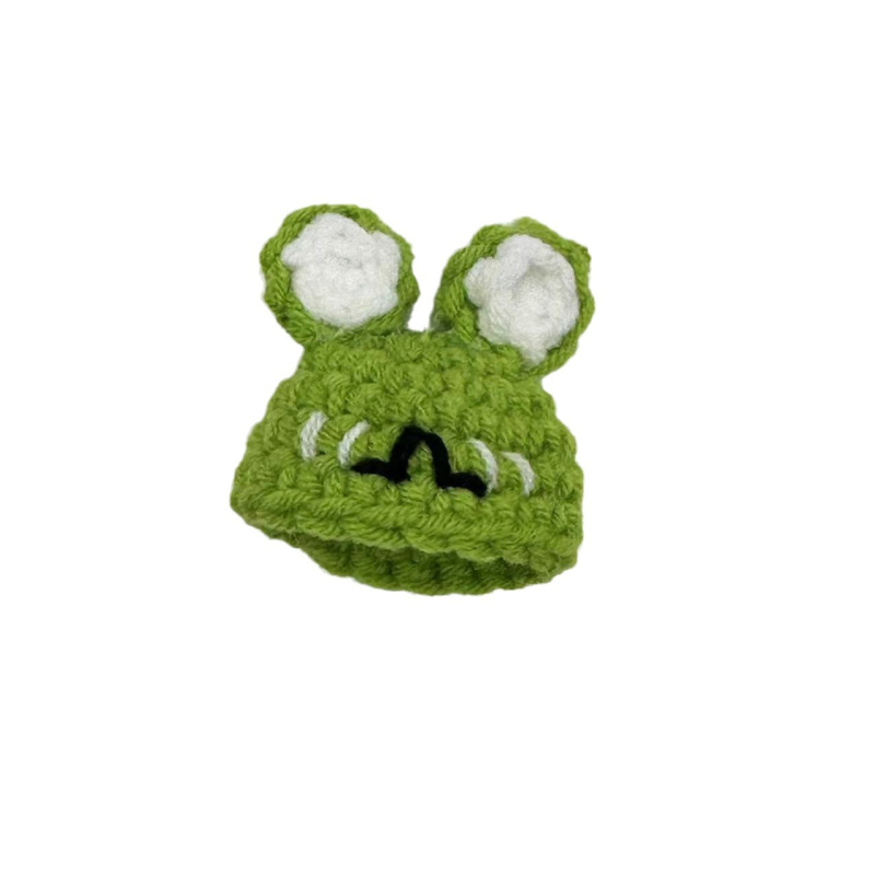 Hamsterio kepurė - karikatūrų raštas, poliesteris, rankų mezgimas, Yiwu, Zhejiang