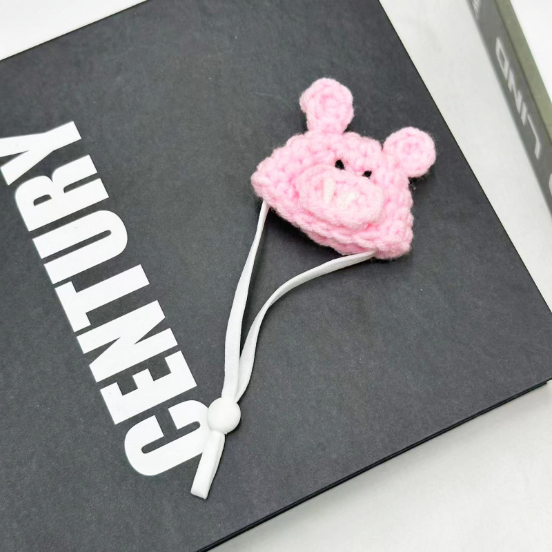 Hamsterio kepurė - karikatūrų raštas, poliesteris, rankų mezgimas, Yiwu, Zhejiang