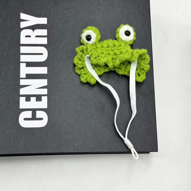 Šešir za mala kućna ljubimca - crtani motiv, poliester, ručno kukičani pleteni, četiri sezone, brend Jupai