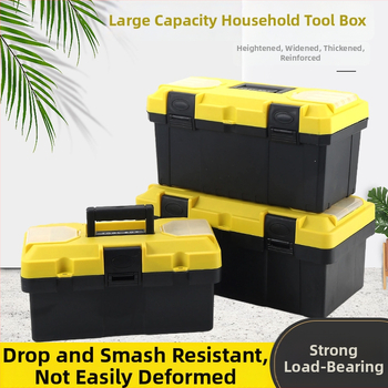 Műanyag szerszámosláda – elektromos karbantartáshoz (Típus: műanyag szerszámosláda; Anyag: műanyag; Stílus: műanyag szerszámosláda; Használat: elektromos karbantartás)