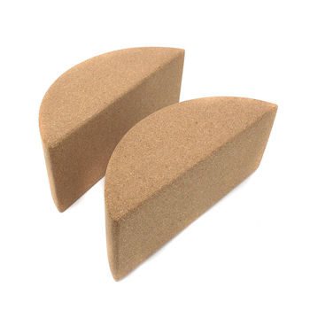 Kork balansa blok mjeseca – čvrsta vježba jezgre, polukružni joga pomoćnik s protukliznom površinom. Marke Khan Carved; Porijeklo Shaoxing, Zhejiang; Kategorija: Joga pomagala