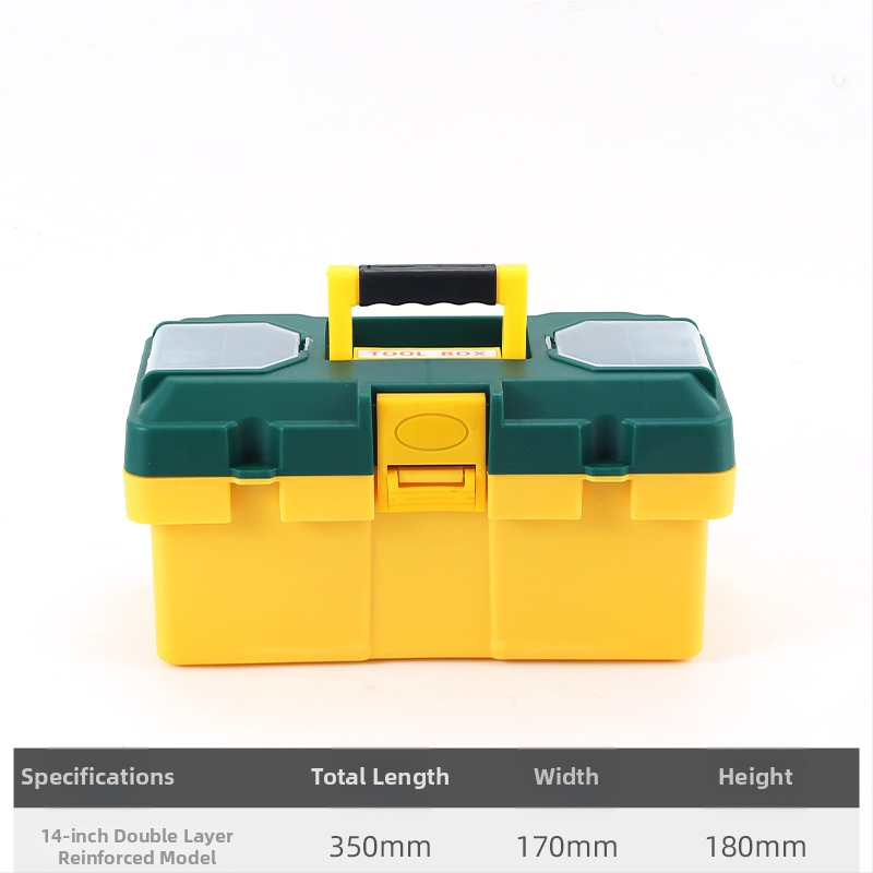 Műanyag szerszámosláda – Toolbox sorozat, hordozható szerszámtároló