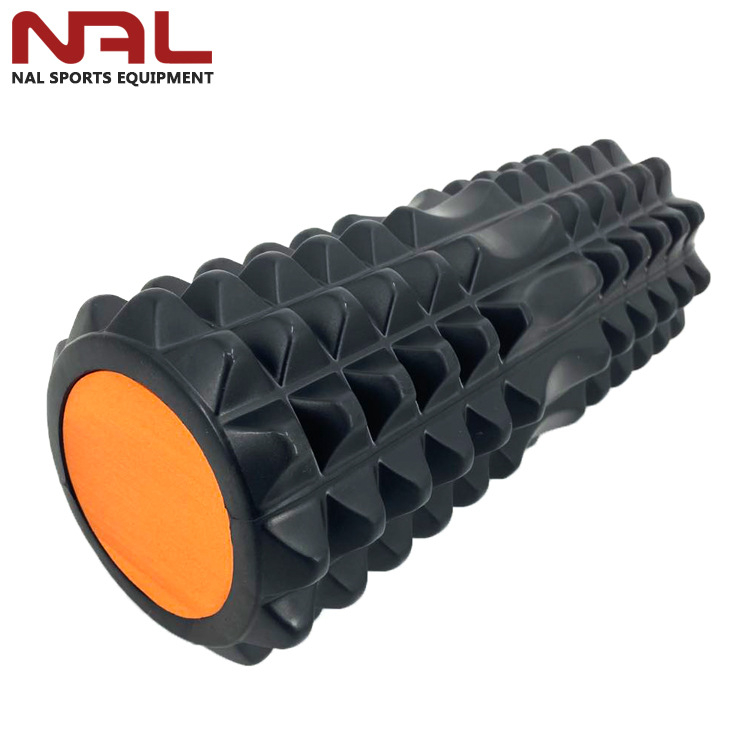 Nal Sports Crescent Yoga Pillar — rolă din spumă 2-în-1 și fascia stick pentru masaj muscular și relaxare