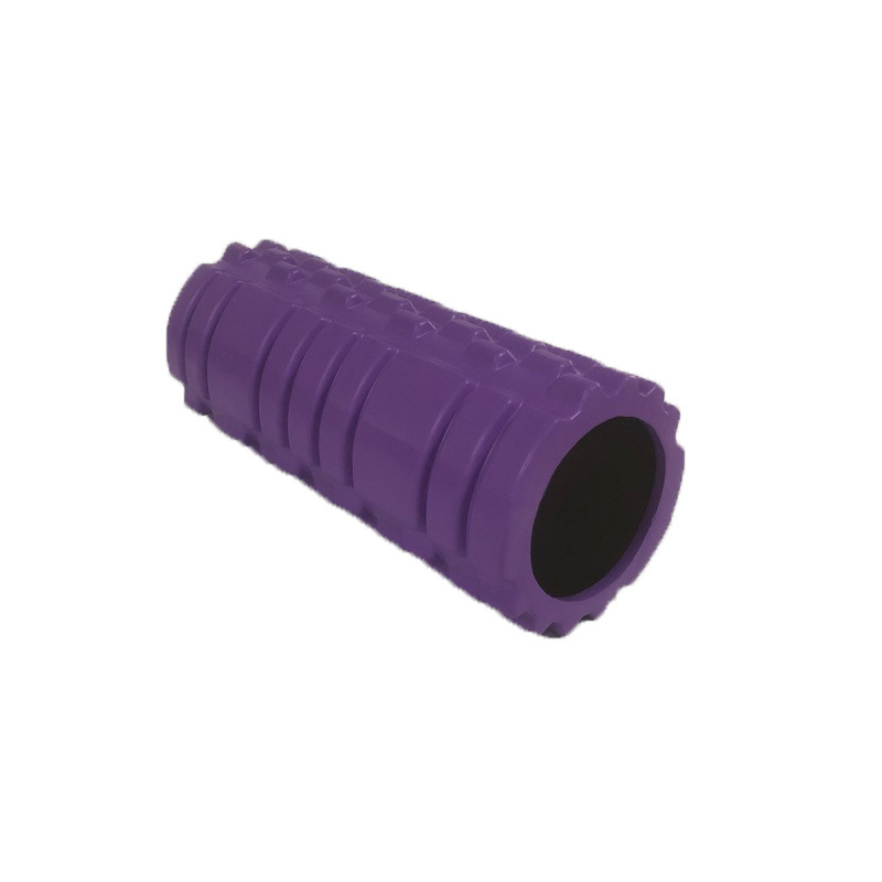 Rolă de yoga acoperită, ax din spumă EVA, pentru relaxare musculară și masaj — echipament fitness