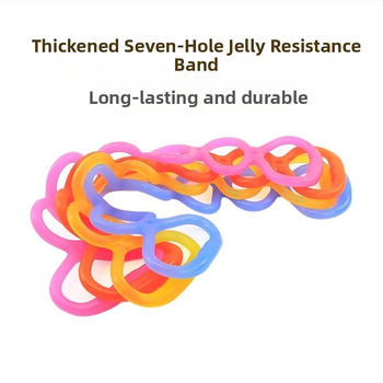 Bandă de rezistență pentru întinderea umerilor și a spatelui - buclă cu 7 găuri din SEBS, Friendly