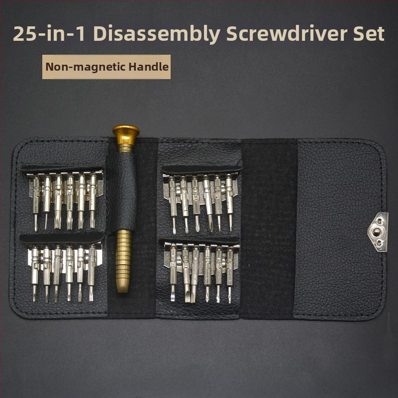 Mājas lietošanai domāts skrūvgriežu komplekts — daudzfunkcionāls remonta komplekts Apple ierīcēm, viedtālruņiem un datoriem, ar oglekļa tērauda hex biti komplektu