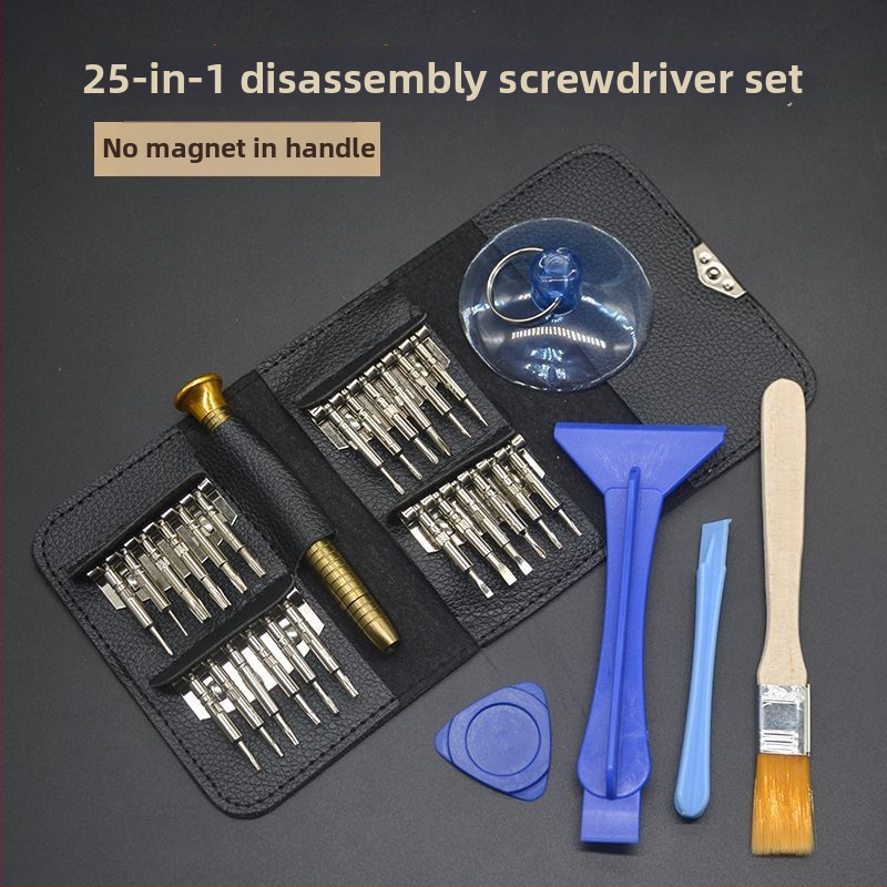 Mājas lietošanai domāts skrūvgriežu komplekts — daudzfunkcionāls remonta komplekts Apple ierīcēm, viedtālruņiem un datoriem, ar oglekļa tērauda hex biti komplektu