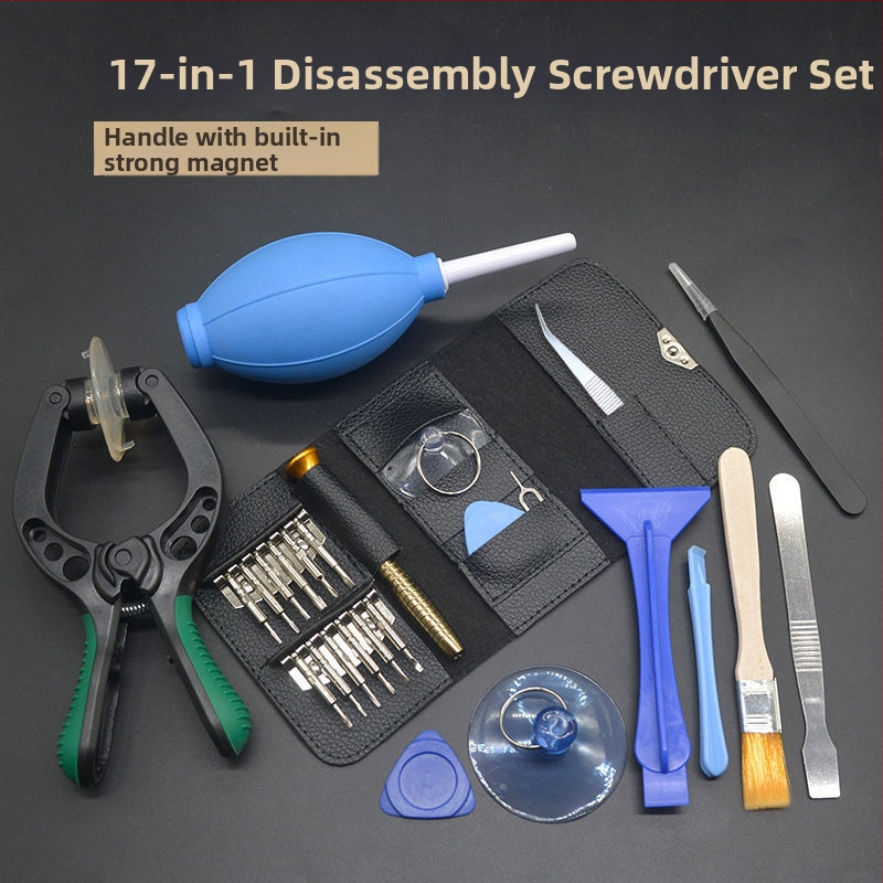 Mājas lietošanai domāts skrūvgriežu komplekts — daudzfunkcionāls remonta komplekts Apple ierīcēm, viedtālruņiem un datoriem, ar oglekļa tērauda hex biti komplektu