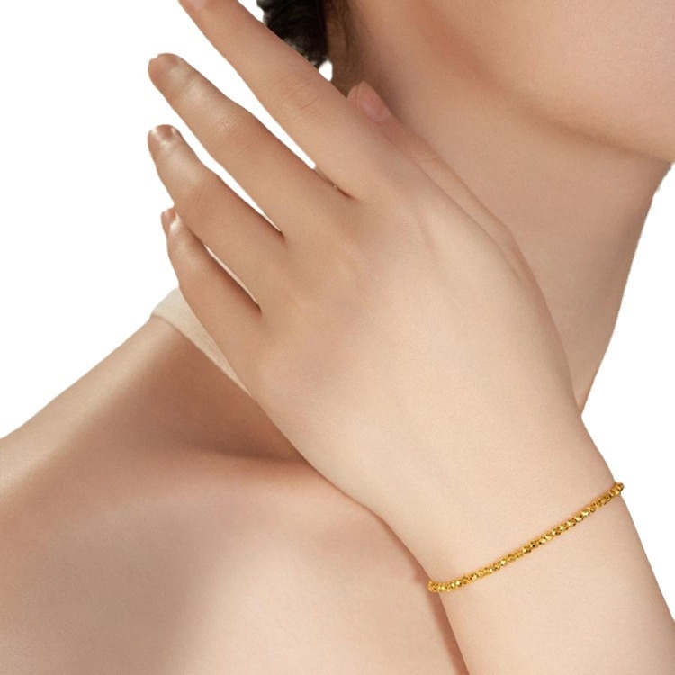 Brățară Puzuo cu personaj de desen animat, placare cu cupru, bijuterii simple