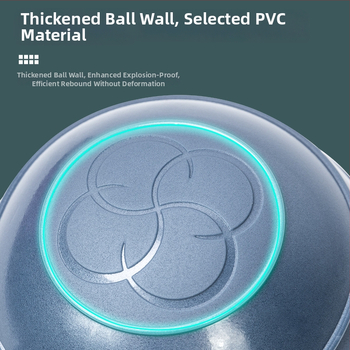 Minge de echilibru semicirculară cu viteză în valuri pentru yoga și mini fitness, PVC, gonflabilă, 500 g, origine Changzhou, Jiangsu