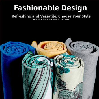 Mikrofiberkvadrattäe kahepoolne samet, kiiresti kuivatav, 150 g, kohandatav logotüüp, õmblus ja trükk