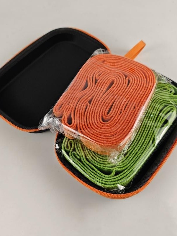 Bandă elastică compusă pentru antrenamente multifuncționale – yoga și fitness, 300D poliester mătase