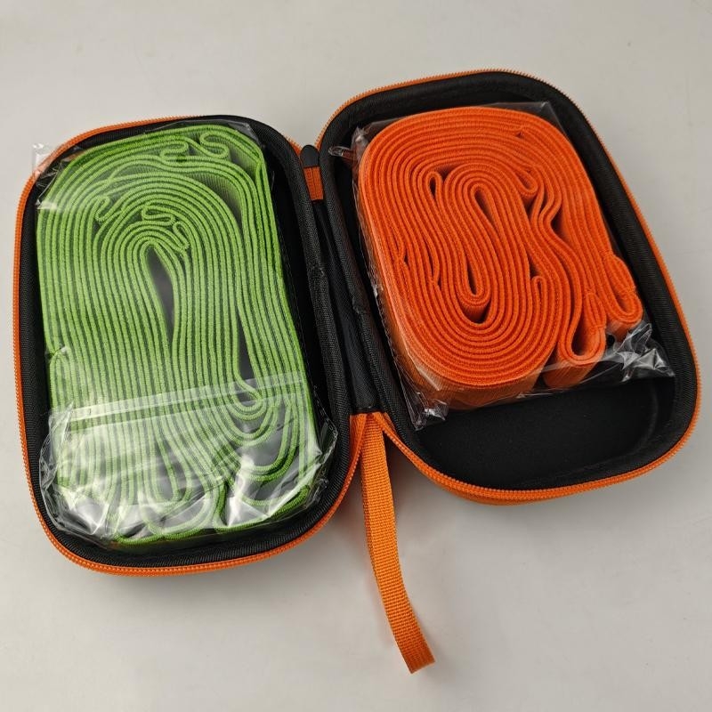 Bandă elastică compusă pentru antrenamente multifuncționale – yoga și fitness, 300D poliester mătase