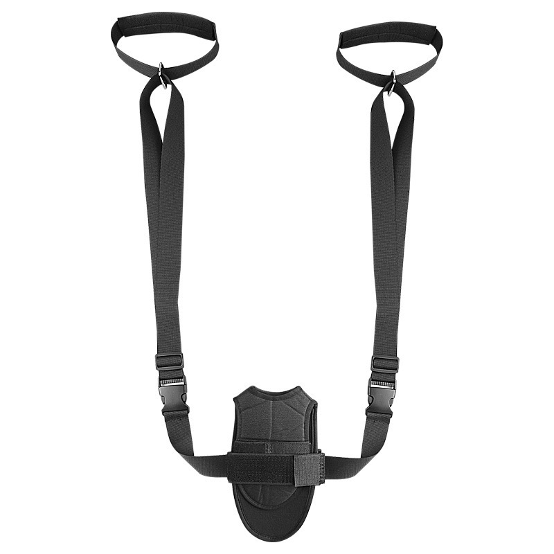 Șnur de întindere pentru yoga — Colecția de produse pentru picioare; Materiale: burete, țesătură Oxford, Velcro, cataramă din plastic, cataramă din metal, bandă din webbing; Codul produsului: 108 stretch foot drop; Scenarii de utilizare: masaj de sănătate,