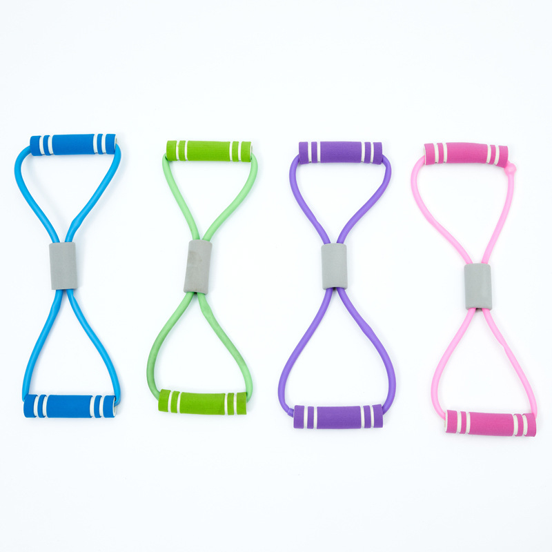 Trager Figure-8 pentru spate și extindere a pieptului – Material NBR, Echipament de fitness (Material: NBR; Design: Figure-8; Aplicații: Echipament Fitness, Masaj Sănătate, Frumusețe Fitness; Potrivit pentru copii, adolescenți, adulți, vârstnici)