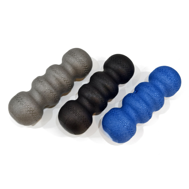 Role din spumă EPP solidă, cu design cu patru capete, pentru relaxare musculară și masaj fascial; potrivit pentru coloana vertebrală și talie; ajutor pentru yoga