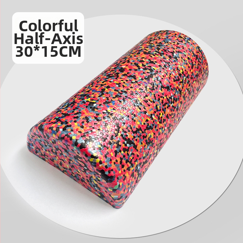 Bară de echilibru pentru yoga din spumă – tijă semicirculară din spumă, cilindru pe jumătate în formă de semilună, unelte de masaj plate (Material: EPP; Brand: REEDOW)