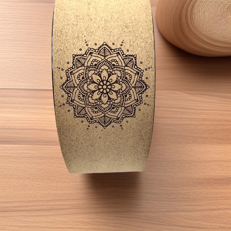 Roata de yoga din plută pentru studiouri, masaj pentru spate, deschidere a umerilor, îndoirea spatelui, material: PP + plută, marcă: Xinge