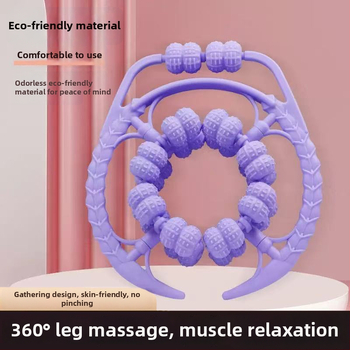 36-ratų apskritas masažuoklis blauoms ir visam kūnui, jogos klipas (Medžiaga: PP; Prekės ženklas: Other)