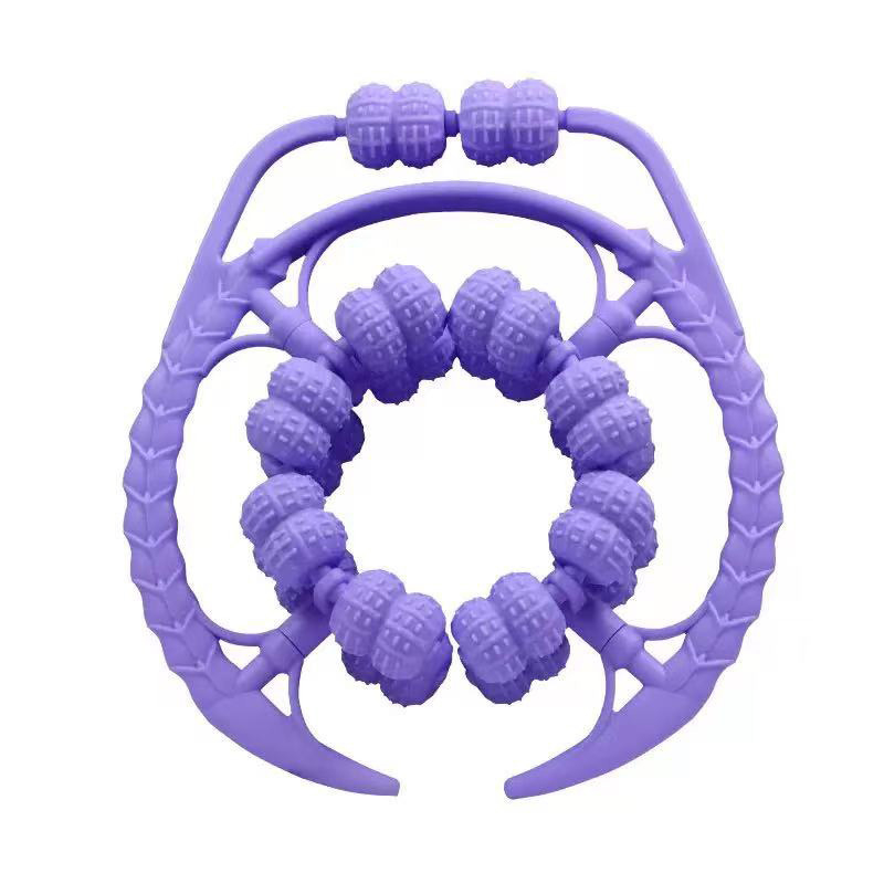 36-ratų apskritas masažuoklis blauoms ir visam kūnui, jogos klipas (Medžiaga: PP; Prekės ženklas: Other)