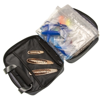 Чанта за морски риболов Toply — водоустойчива, платнина + найлон, голям обем, преносима за съхранение