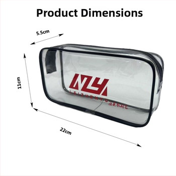 Чанта за риболовни принадлежности, преносима и водоустойчива PVC, прозрачен кутия за аксесоари за линии