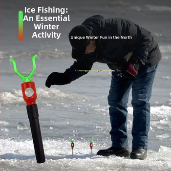 Ледено риболовно оборудване: колчета за палатка на лед и спирални винтове, пластмасови