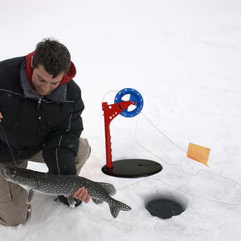 FTK zastave za ledeni ribolov – dvodijelni set s torbom za štap od plastike