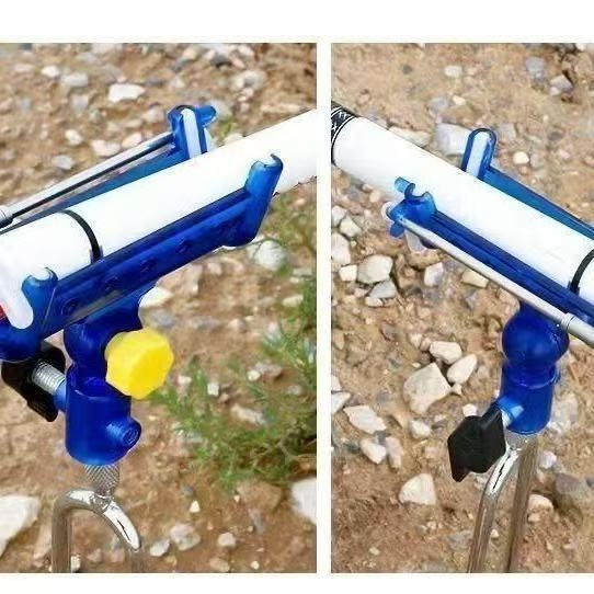 Yaku държач за въдица с самозаключваща се наземна стойка – универсална стойка за морски риболов