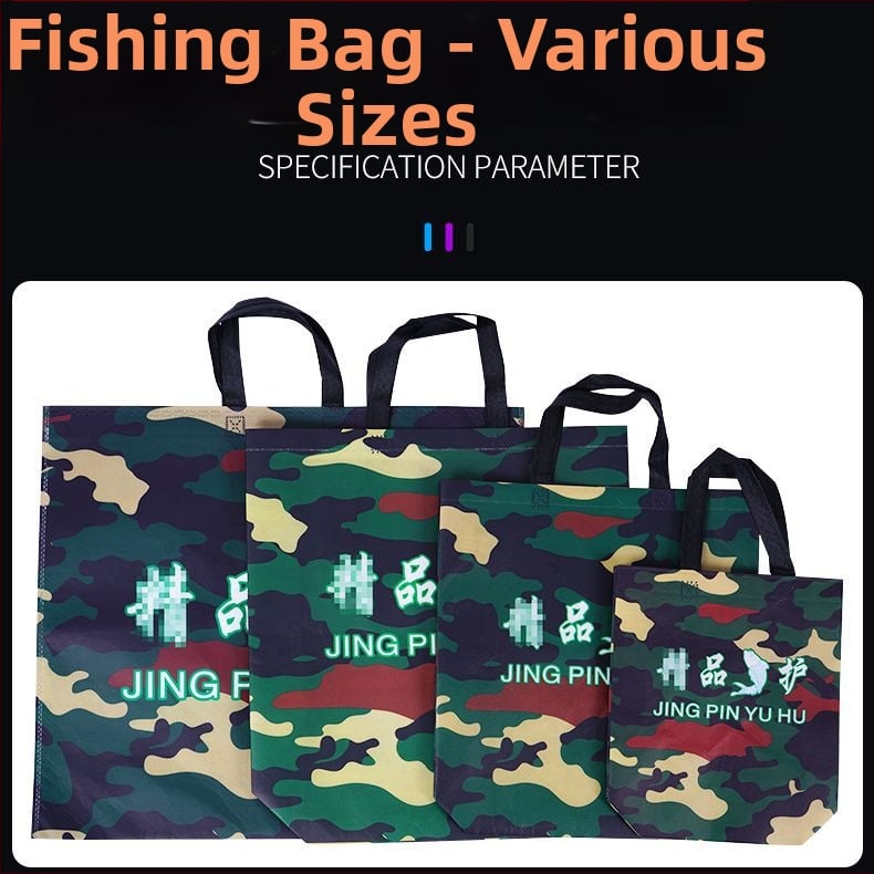 Риболовна чанта за река - сгъваема, преносима чанта за живи риби, водоустойчива канва