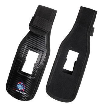 Skimming Shark Geantă din Piele pentru Lansete – Geantă de Pescuit Outdoor, Crossbody